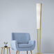Emotions 61 inch 60.00 watt Aged Brass Decorative Floor Lamp Portable Light