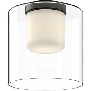 Birch LED 9.5 inch Black Flush Mount Ceiling Light