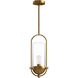 Alora Mood Cyrus 1 Light 5 inch Aged Gold Pendant Ceiling Light