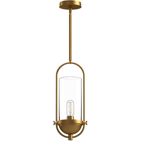 Alora Mood Cyrus 1 Light 5 inch Aged Gold Pendant Ceiling Light
