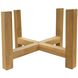 Acacia Natural Wood Planter Stand