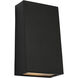 Sean Lavin Kakudo LED 10.5 inch Textured Black Outdoor Wall Lantern