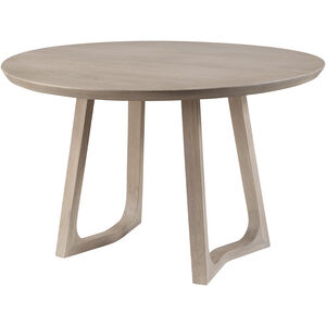 Silas 48 X 48 inch White Dining Table, Round