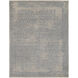 Bayburt 120 X 96 inch Charcoal / Light Beige Handmade Rug