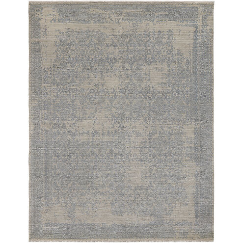 Bayburt 120 X 96 inch Charcoal / Light Beige Handmade Rug