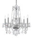 Rawson 6 Light 23 inch Chrome Chandelier Ceiling Light