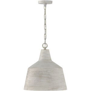 Capital Lighting Quarry 1 Light 15.5 inch Stucco Pendant Ceiling Light 335311SC - Open Box