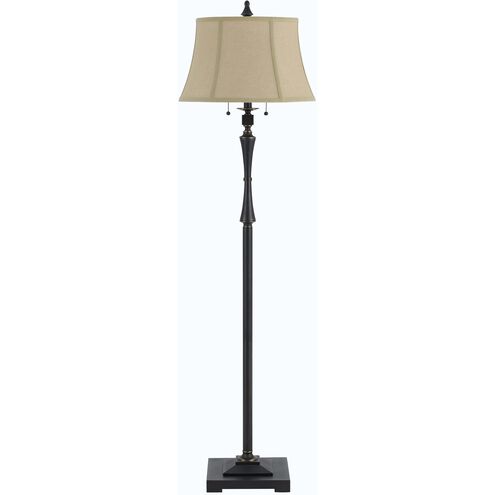 Madison 61 inch 60 watt Oil Rubbed Bronze Floor Lamp Portable Light
