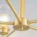 Acadia 5 Light 26 inch Heritage Single-Tier Chandelier Ceiling Light