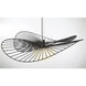 Langley 1 Light 32.25 inch Dark Matte Black Pendant Ceiling Light
