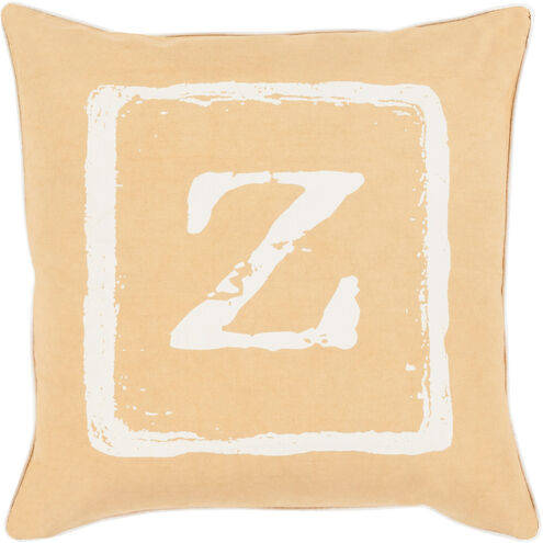 Big Kid Blocks 18 inch Ivory, Wheat Pillow Kit