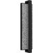 Seafoam LED 26 inch Sand Black Wall Sconce