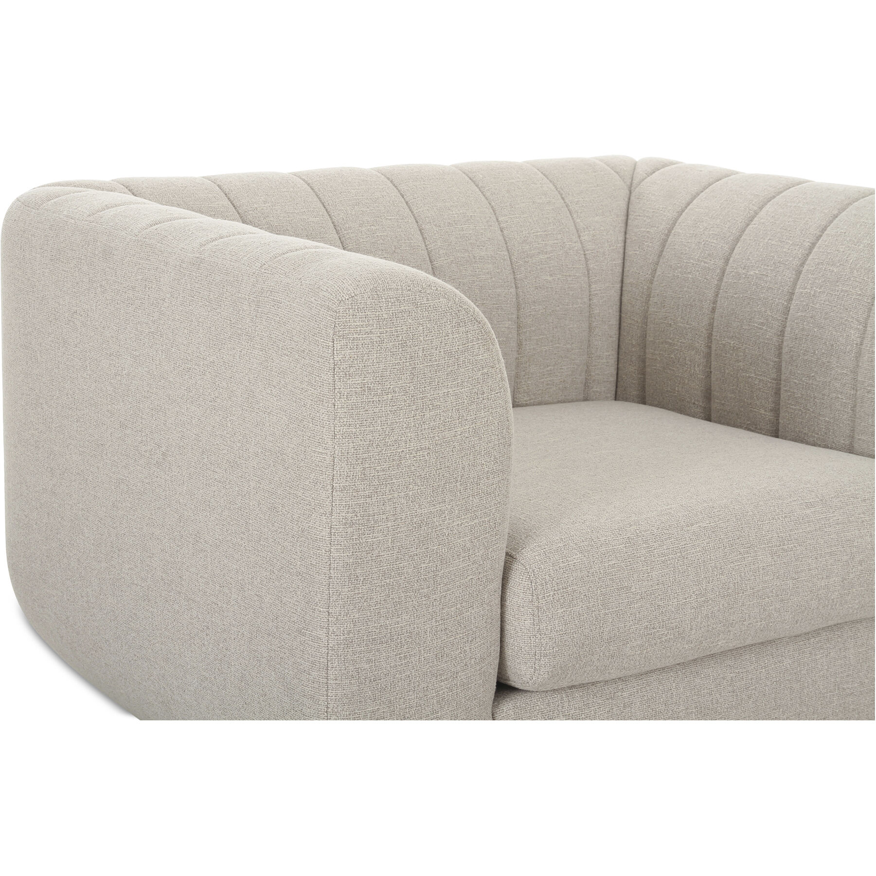 Rosy Beige Lounge Chair