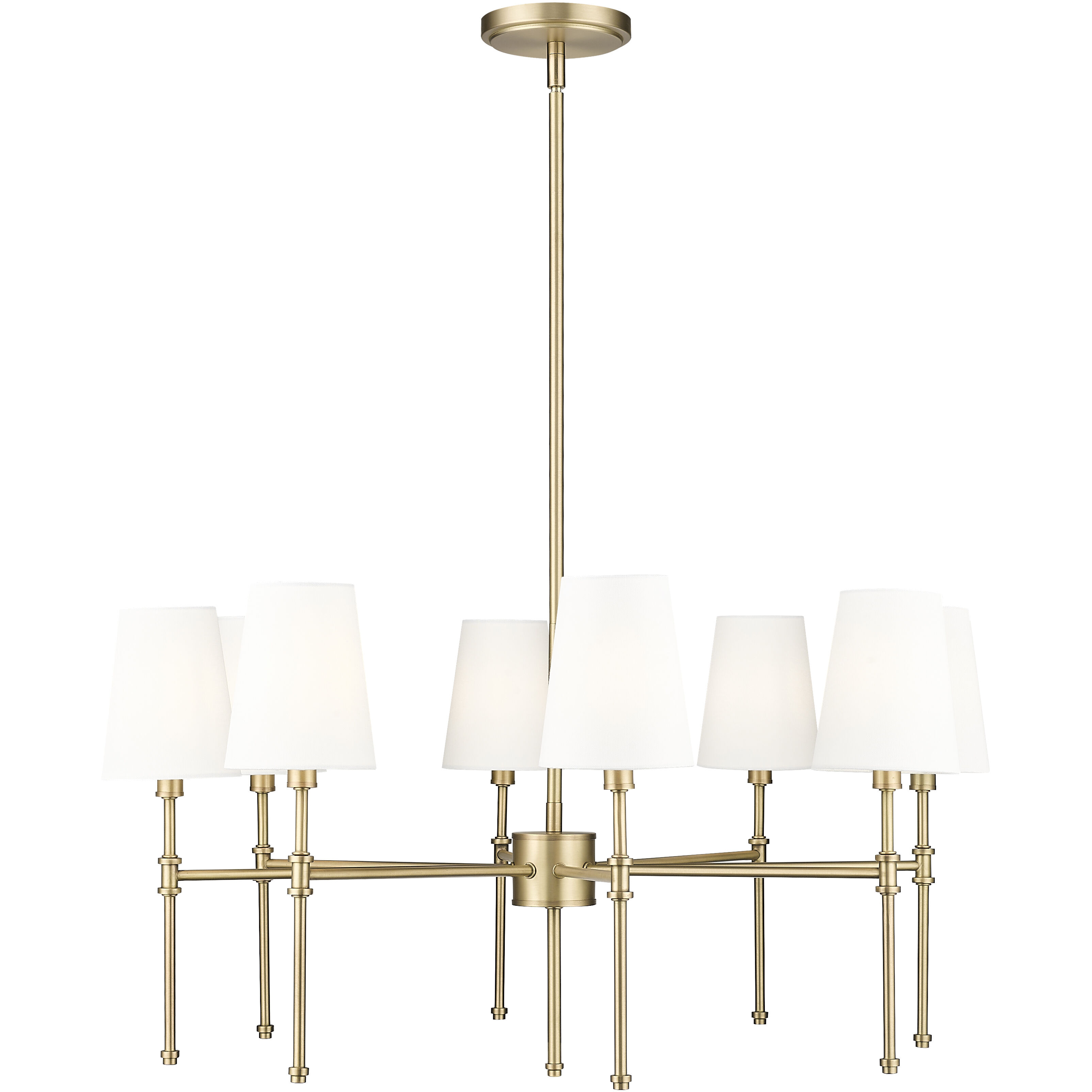 Adorra 8 Light 30.00 inch Chandelier