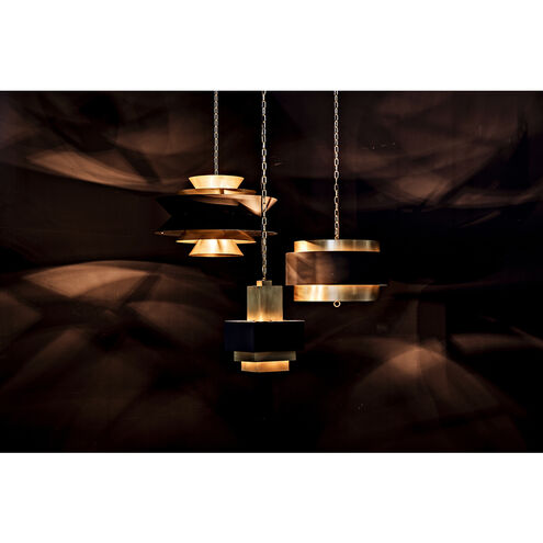 Demetrius 4 Light 24 inch Antique Brass Pendant Ceiling Light