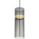 Sean Lavin Manette LED 5 inch Natural Brass Pendant Ceiling Light, Integrated LED