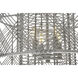 Lisa McDennon Nikko 4 Light 20.25 inch Light Ashwood Indoor Pendant Ceiling Light, Convertible to Semi-Flush