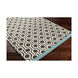 Hilda 60 X 36 inch Black Indoor Area Rug, Rectangle