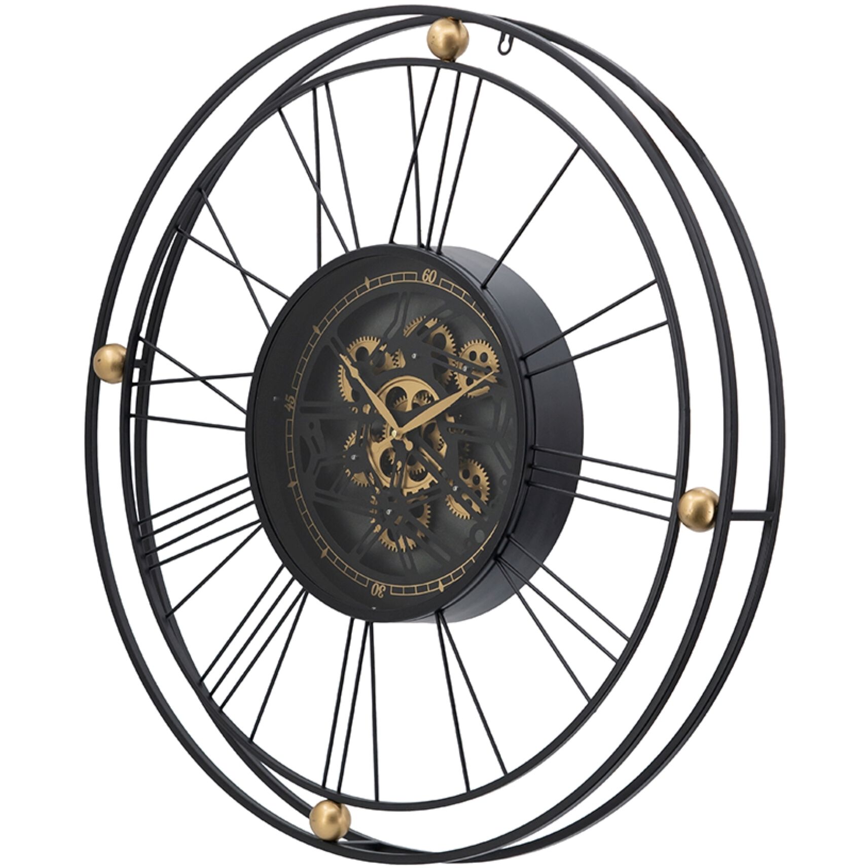 Roman Gear 31.5 X 31.5 inch Wall Clock