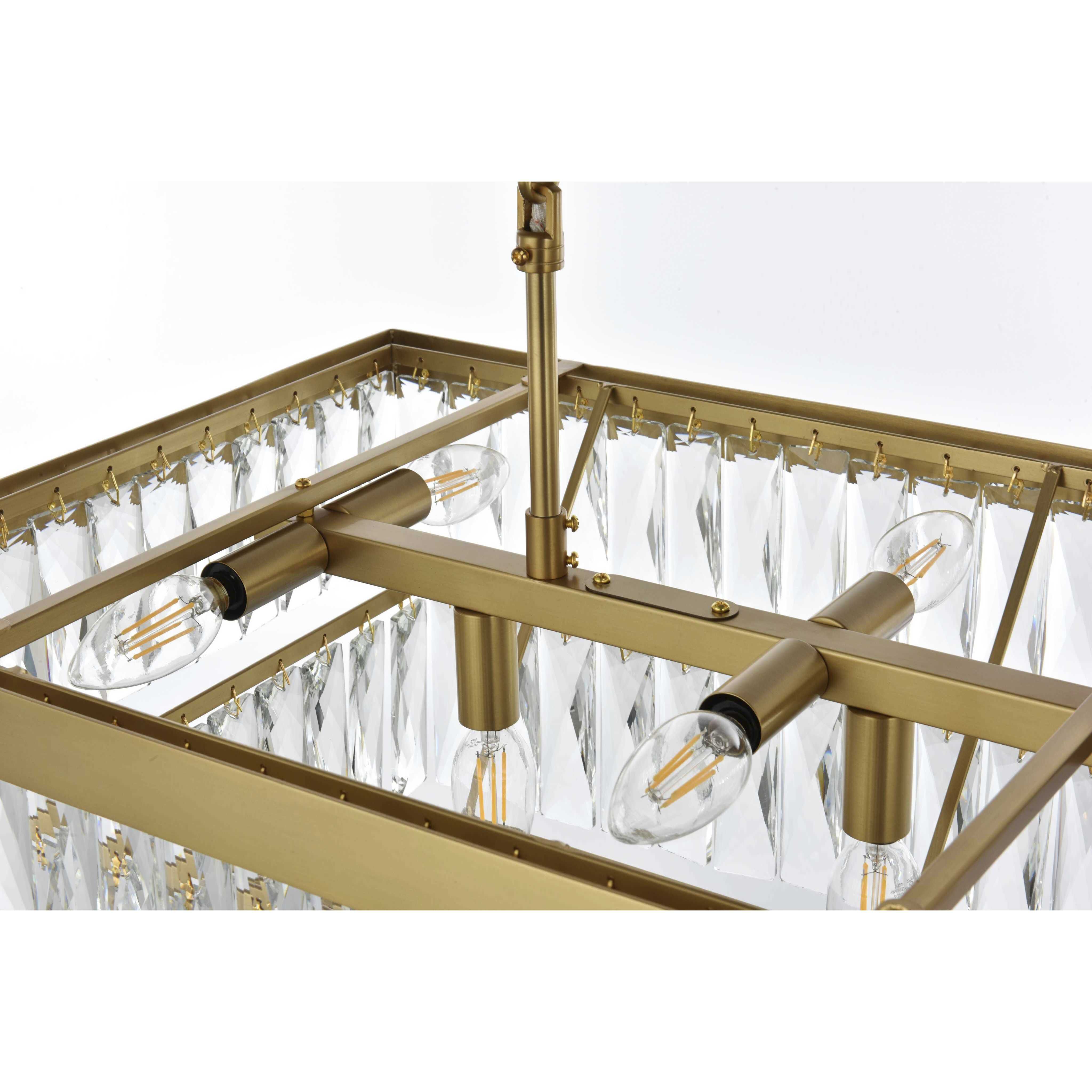 Josephine 12 Light 16 inch Satin Gold Chandelier Ceiling Light