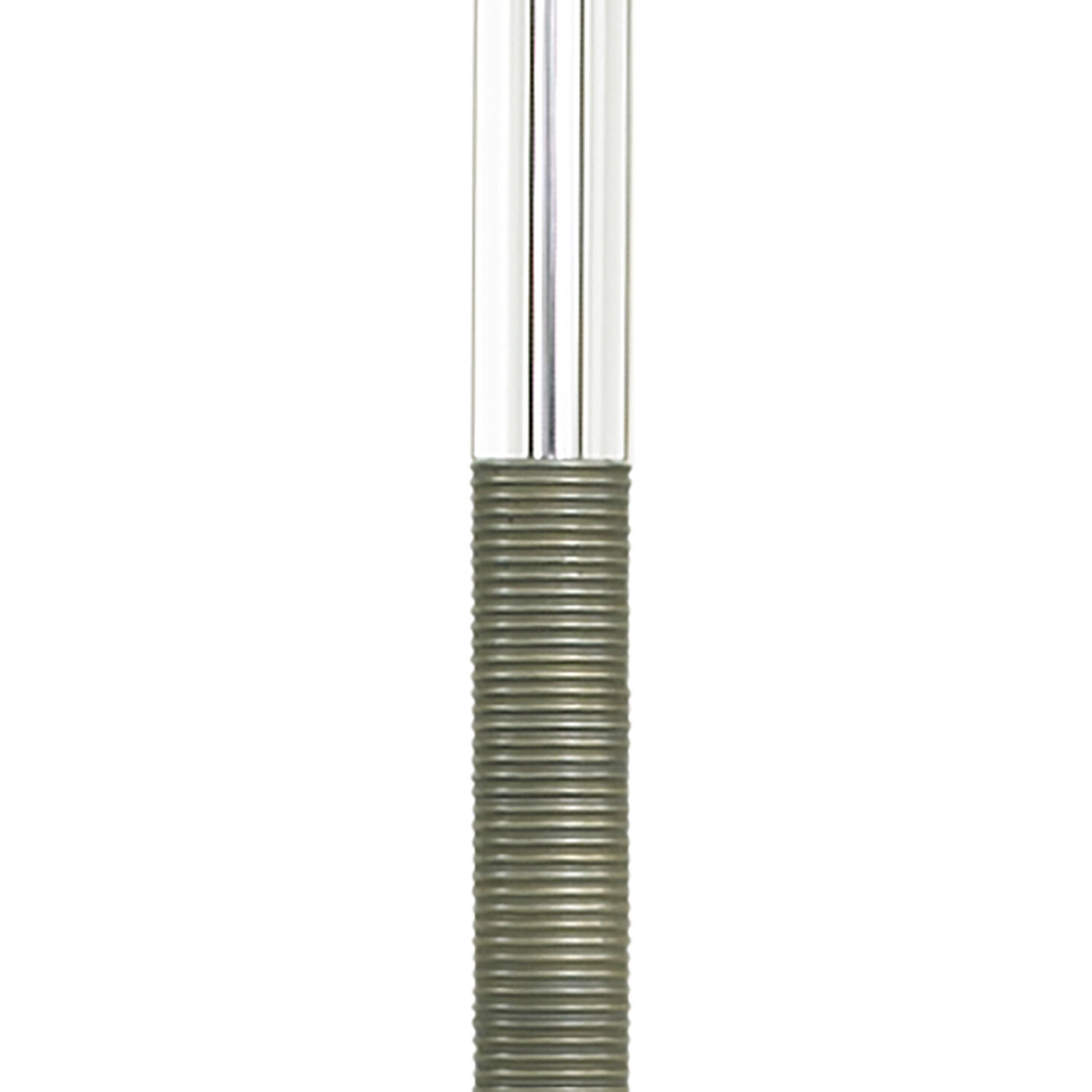 Atlantic 61.75 inch 150.00 watt Bronze Floor Lamp Portable Light, Finely Ribbed Surface