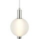 Palmas 1 Light 6 inch Nickel Mini Pendant Ceiling Light