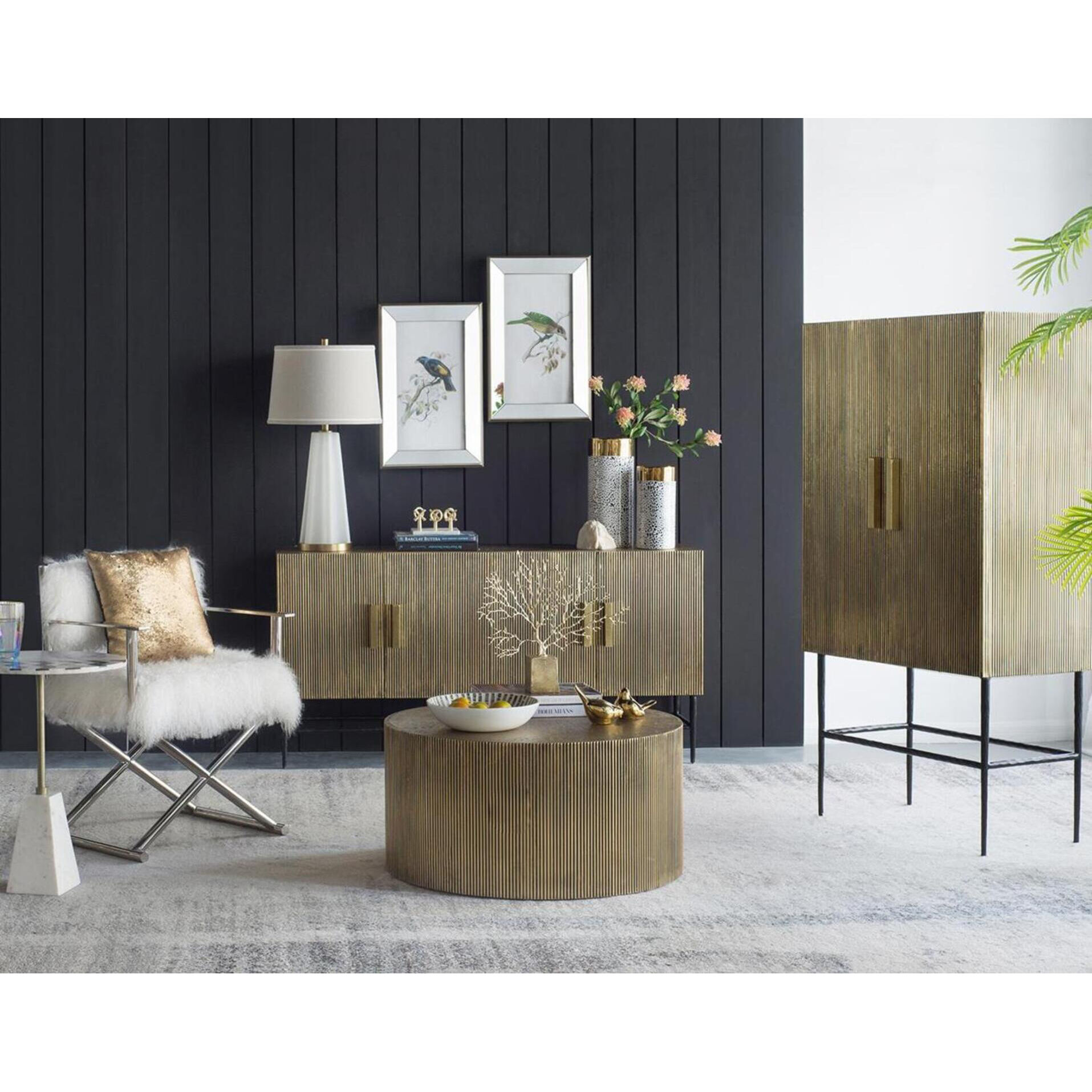 Bird Mirror Frame Print Multi Color Wall Art, Set of 2