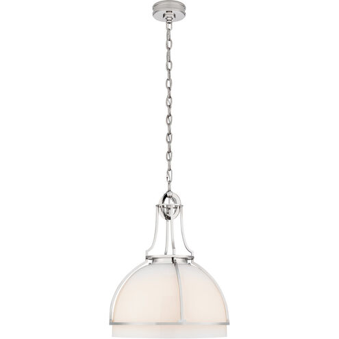 Chapman & Myers Gracie 1 Light 19.00 inch Pendant