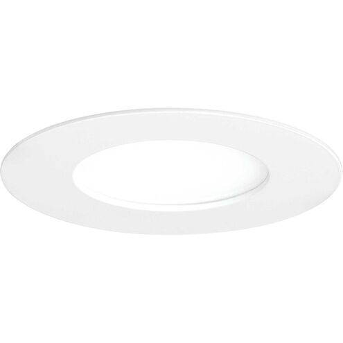 Edgelit Recessed LED White Recessed Light in Satin White, Progress LED