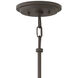 Odeon 3 Light 15 inch Oil Rubbed Bronze Indoor Pendant Ceiling Light