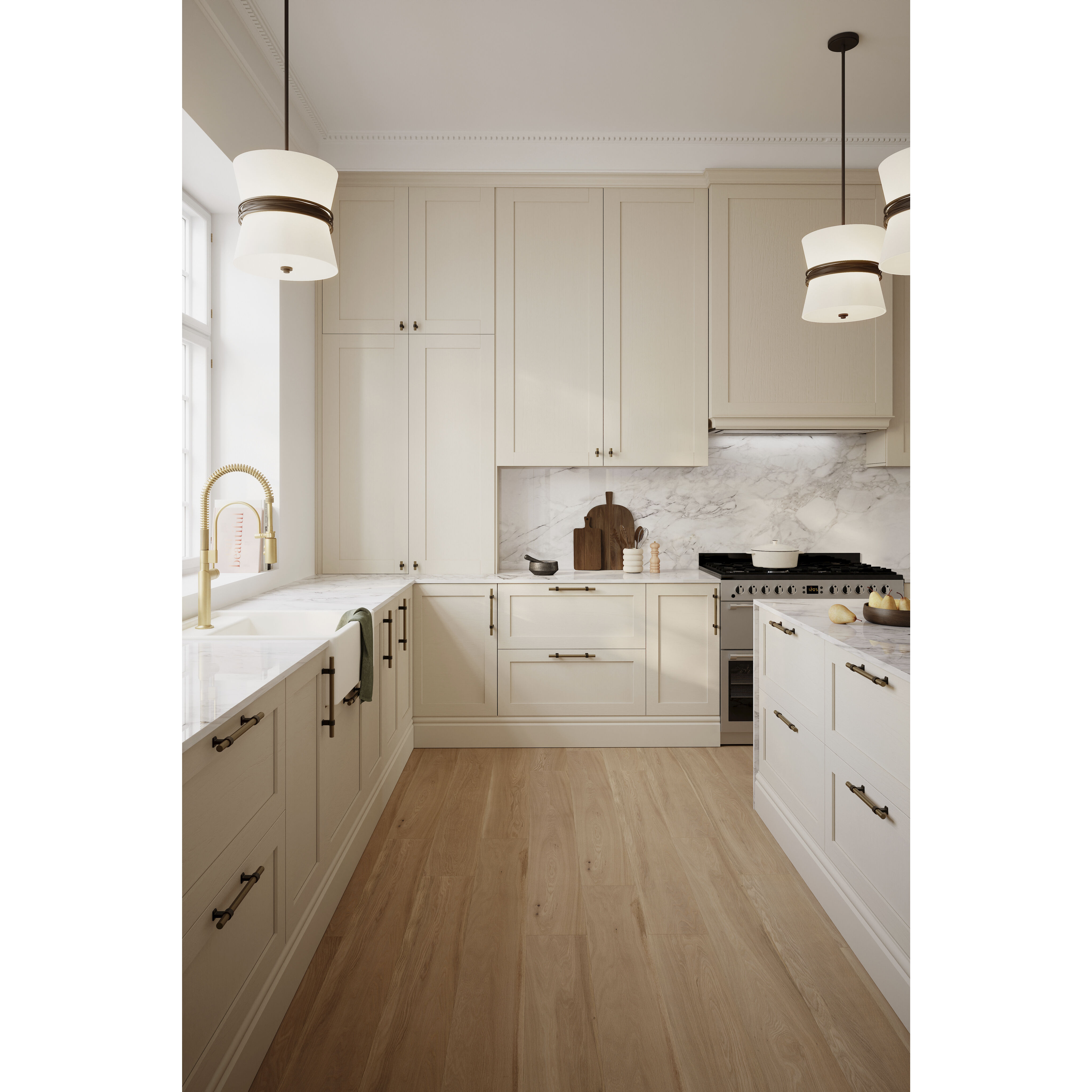 Dalvor 3 Light 14 inch Dark Bronze Pendant Ceiling Light