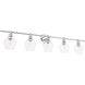 Gene 5 Light 47 inch Chrome Wall sconce Wall Light