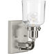 Rushton 1 Light 5 inch Brushed Nickel Bath Vanity Wall Light