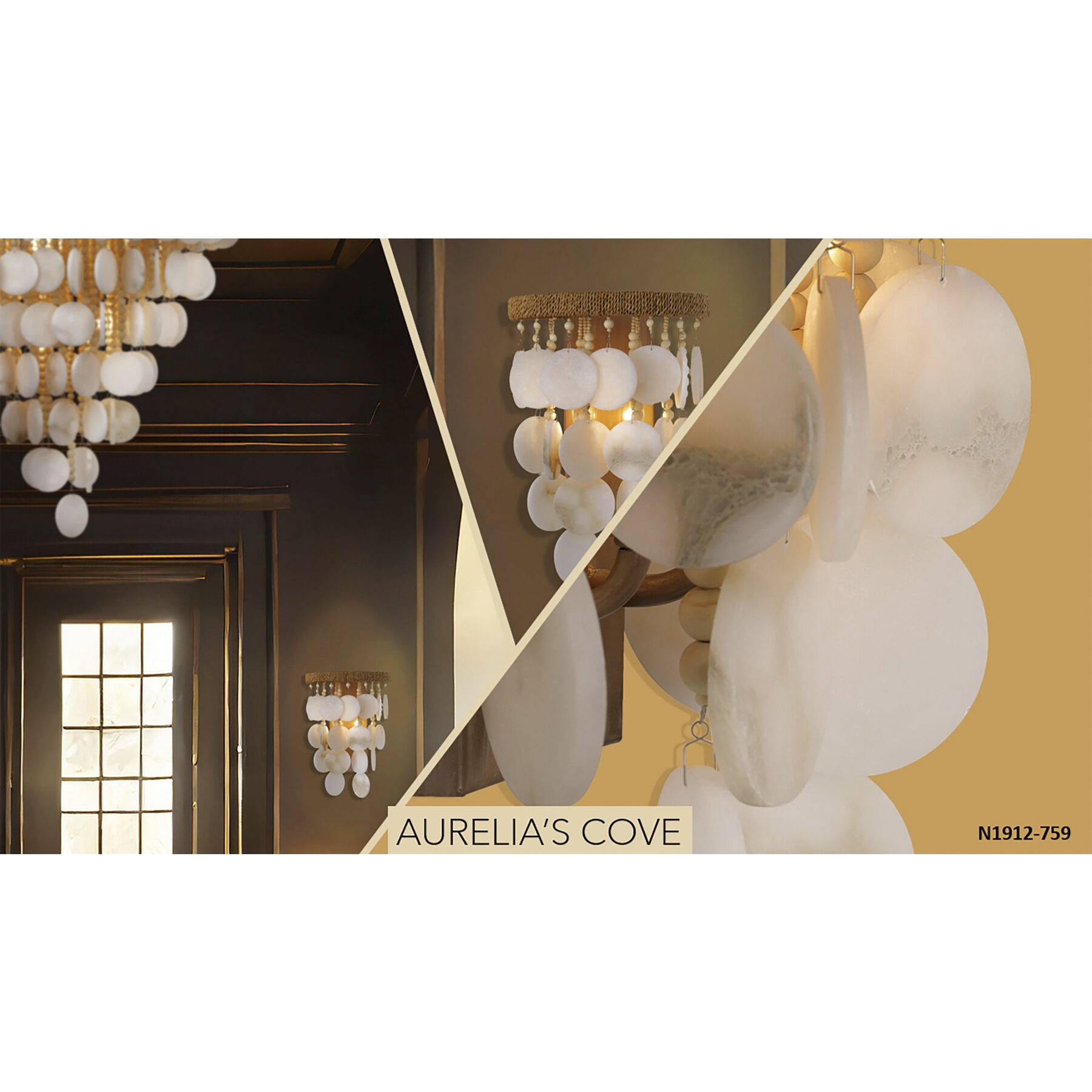 Aurelia's Cove 2 Light 10 inch Autumn White Wall Sconce Wall Light