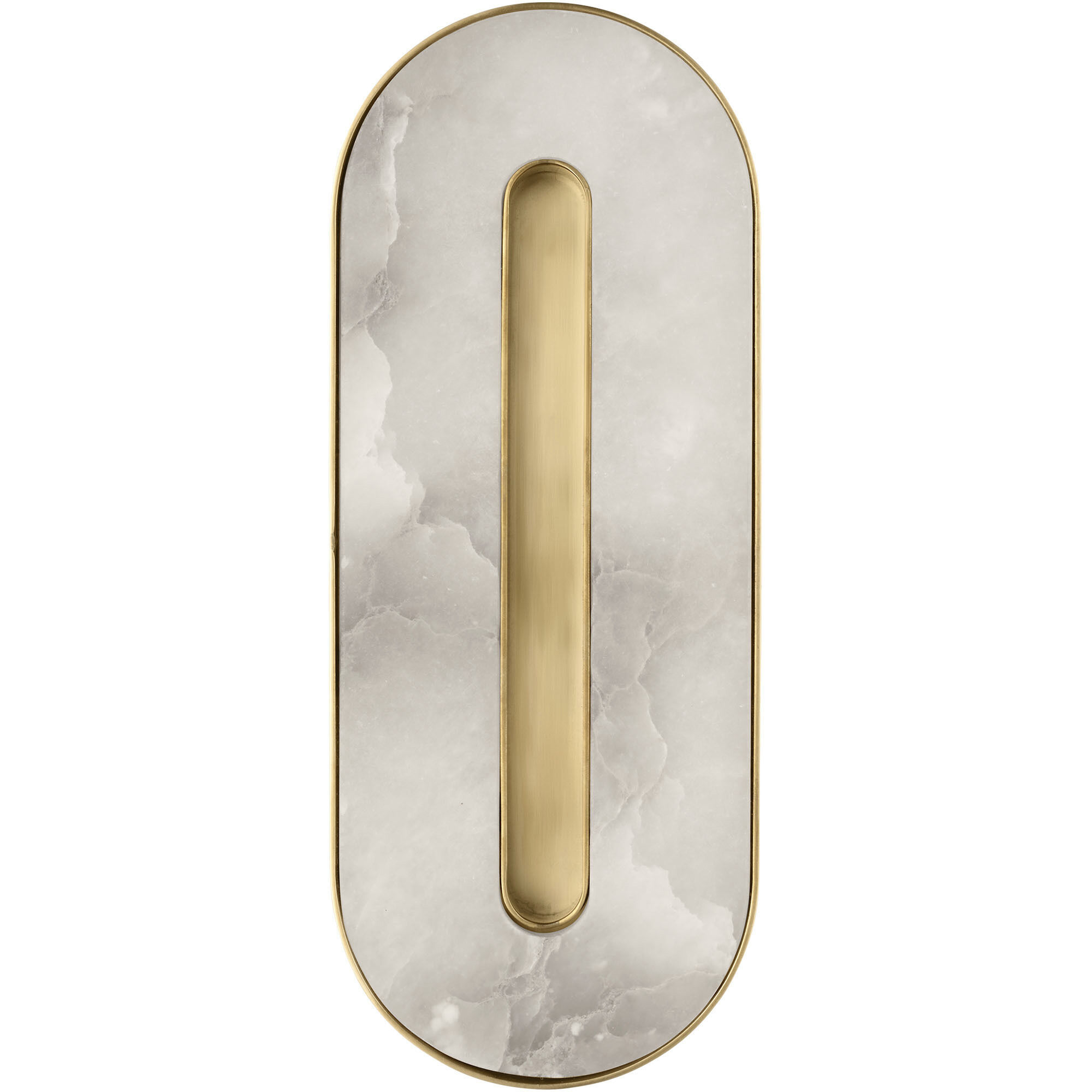 Kelly by Kelly Wearstler Wyllis LED 2.6 inch Hand Rubbed Antique Brass ADA Sconce Wall Light