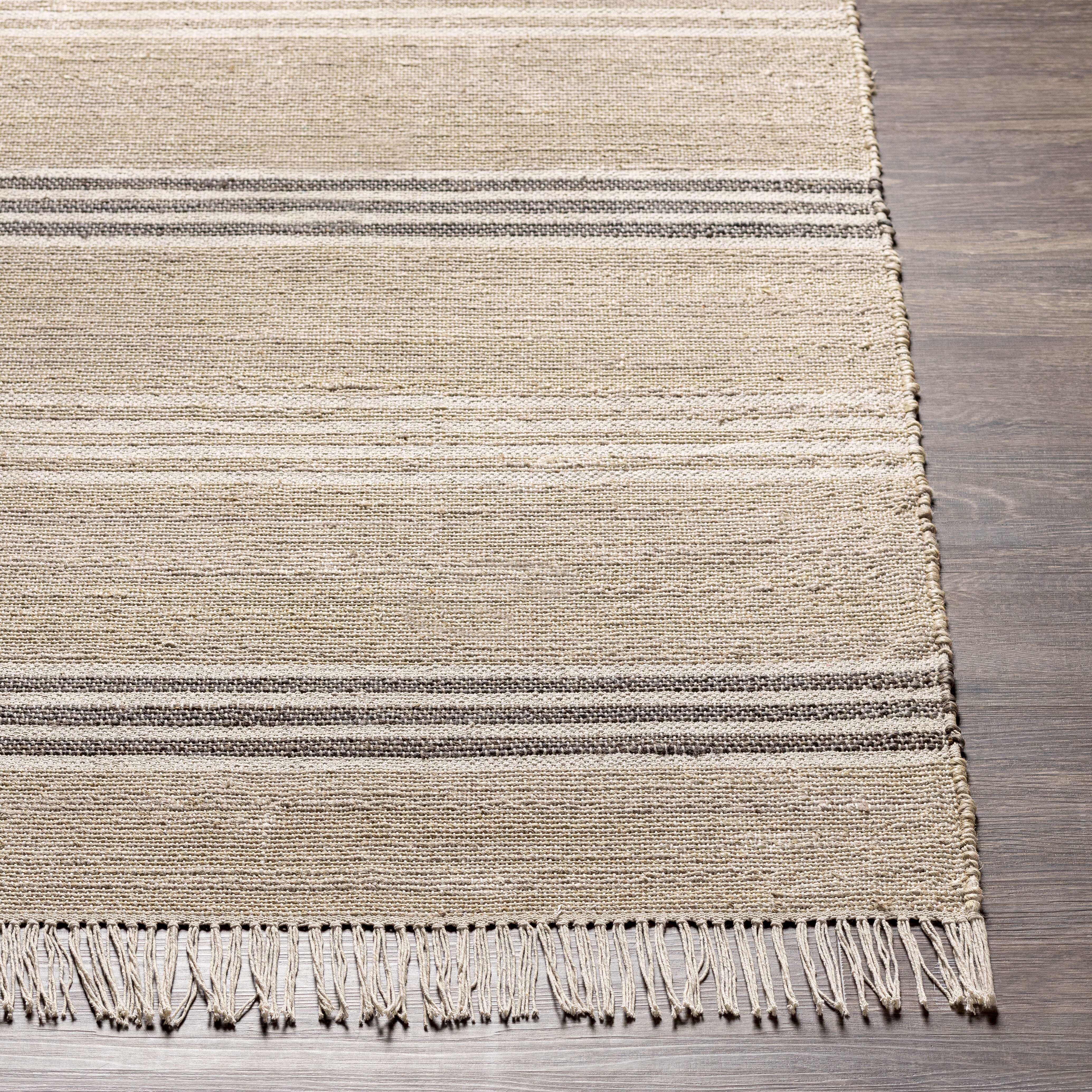 Trabzon 90 X 60 inch Khaki Rug, Rectangle