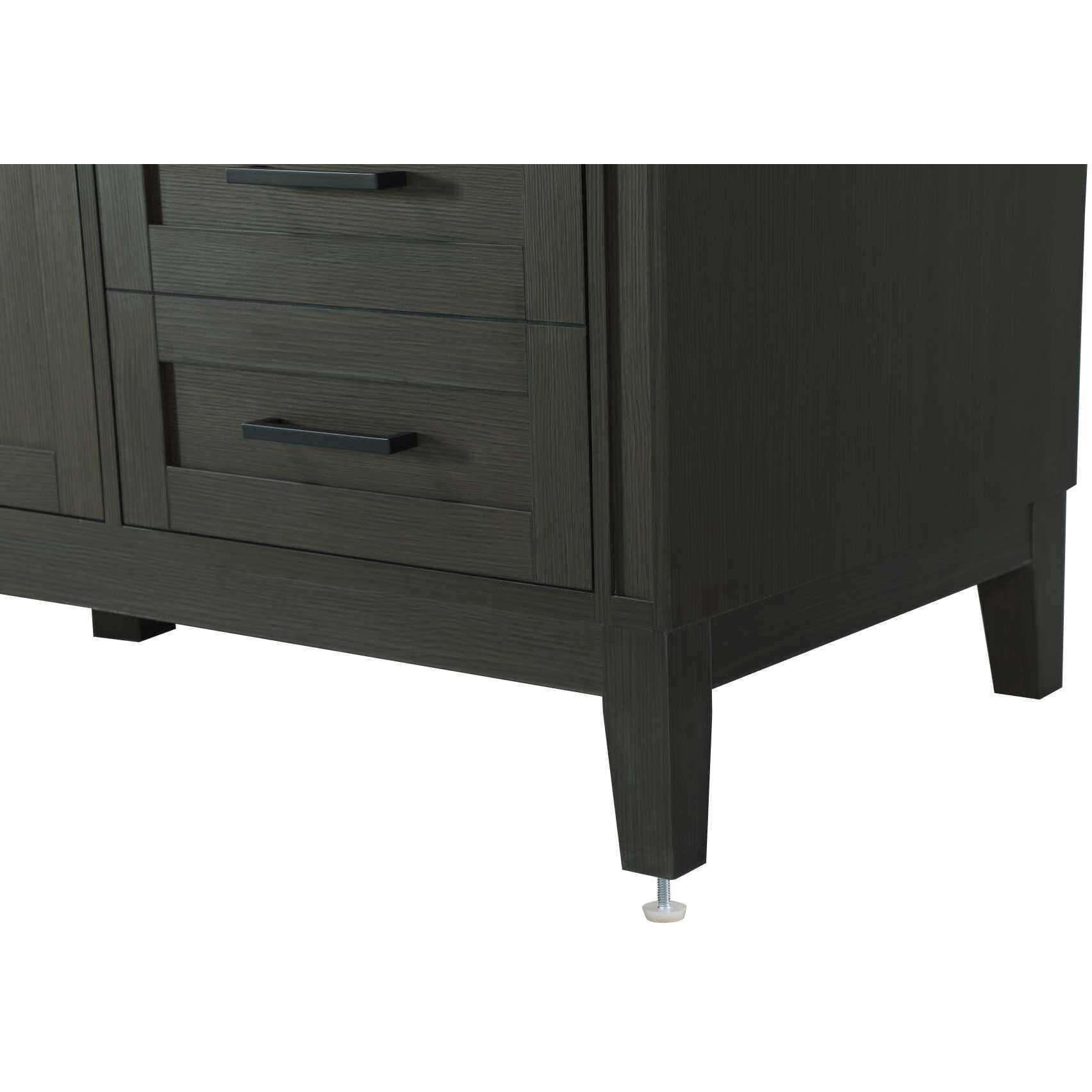 Virginia 60 X 35 inch Mocha Brown Bathroom Vanity Cabinet
