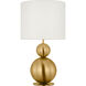 kate spade new york Suki 23 inch 9 watt Burnished Brass Table Lamp Portable Light