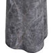 Margaret 32.25 inch Rubbed Bronze and Clear Acrylic and Beige Linen with Gray Marble Table Lamp Portable Light