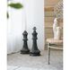 Magnesia Black Finial Décor