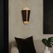 Rock On 2 Light 8.75 inch Brontourage and Matte Black Wall Sconce Wall Light