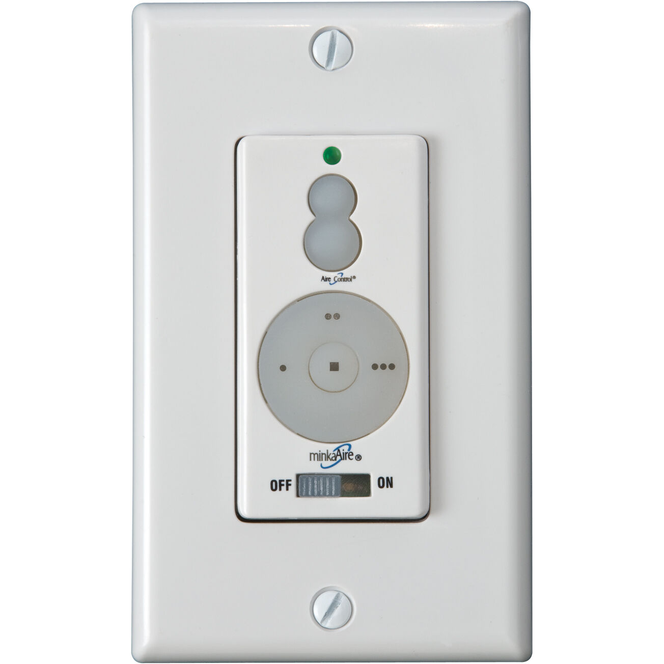 AireControl White Wall Mount Fan Control