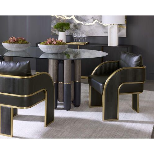 Kalla 84 X 19 inch Charcoal Sideboard