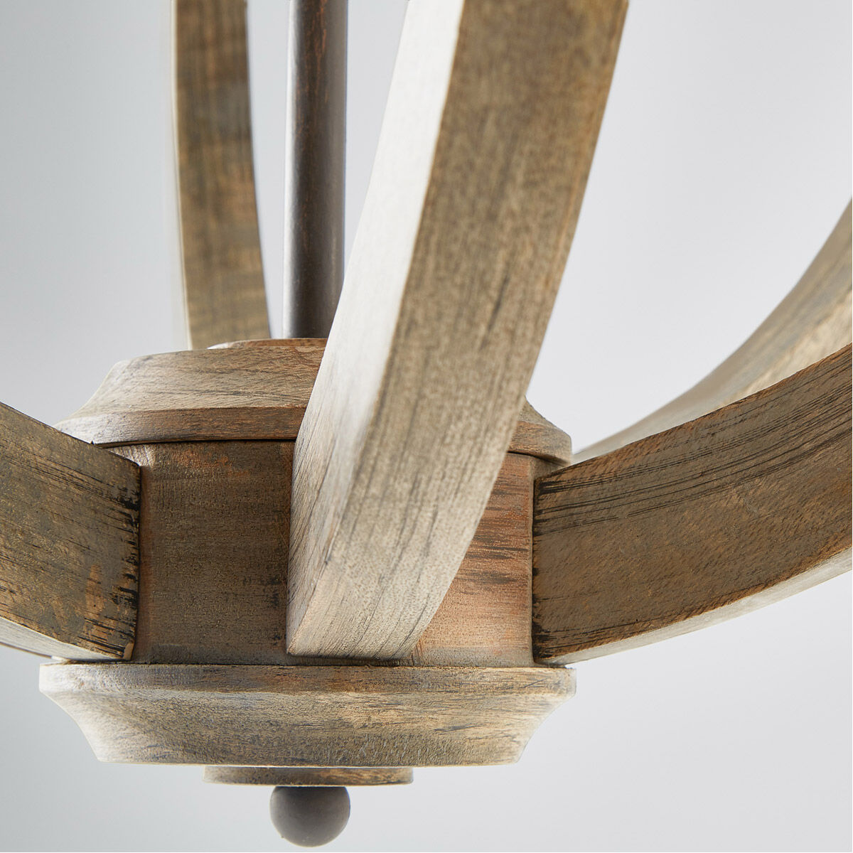 Tybee 6 Light 30 inch Nordic Grey Chandelier Ceiling Light