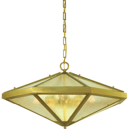 Nova 5 Light 26 inch Brushed Brass Dining Chandelier Ceiling Light