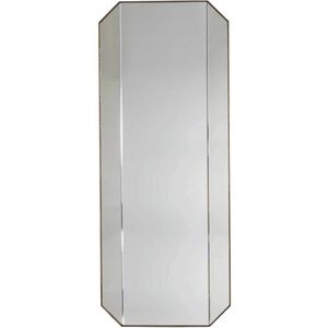 Lacy 60 X 24 inch Brushed Champagne / Regular Mirror / Antique Mirror Mirror