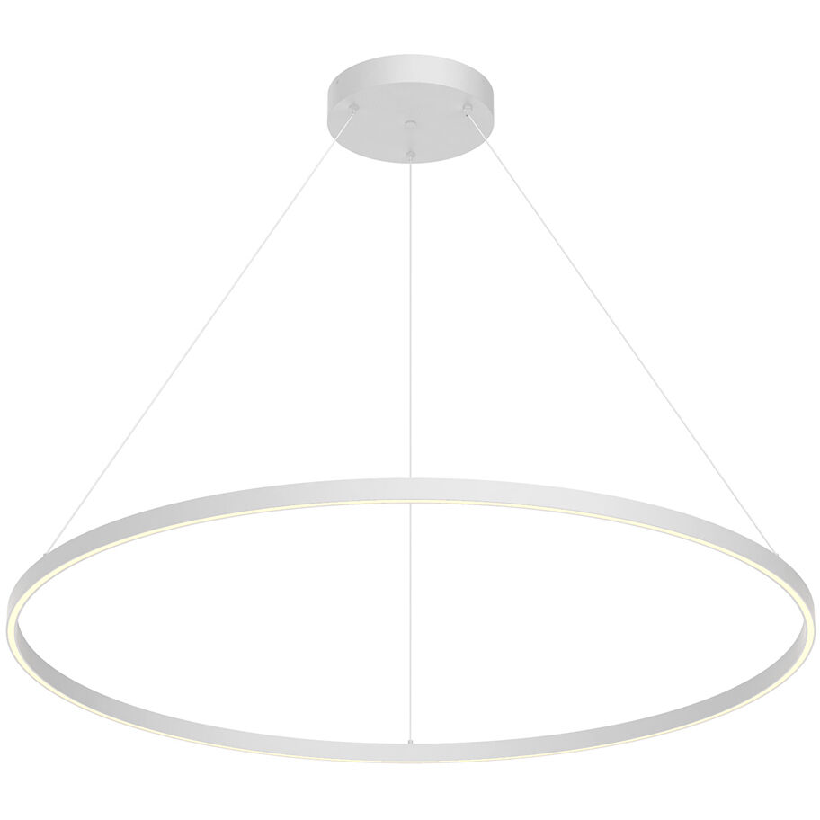 Cerchio Pendant Ceiling Light in White