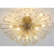 Dendelio 9 Light 22.5 inch Gold Chandelier Ceiling Light