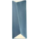 Ambiance Wall Sconce Wall Light, Open Top and Bottom Fixture, Diagonal