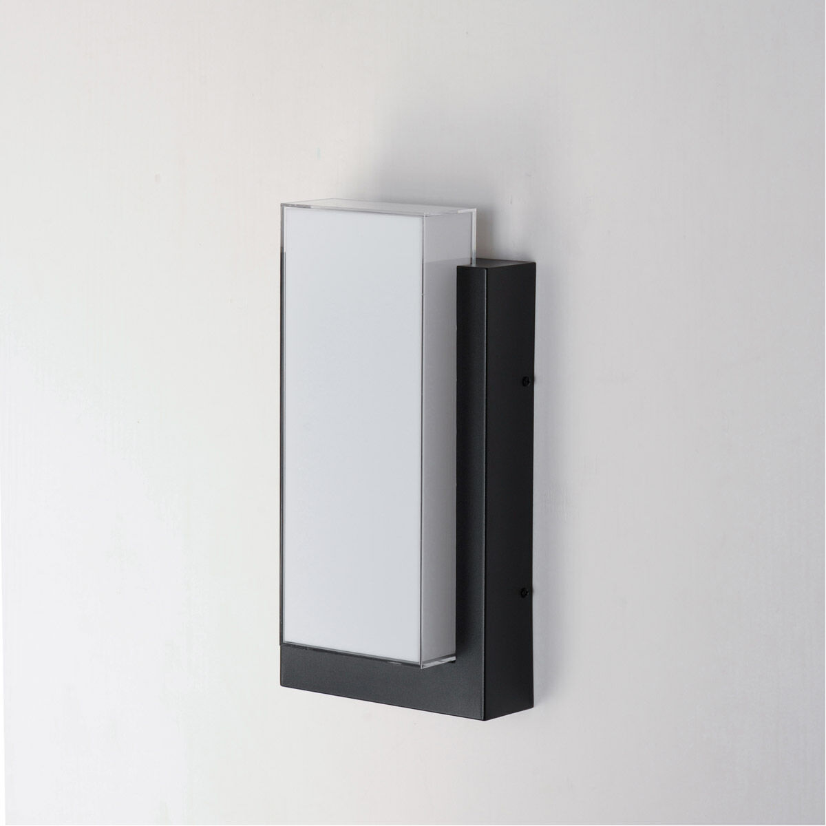 Tower LED 15 inch Black Outdoor Wall Sconce